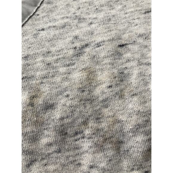 Abercrombie & Fitch Hoodie Womens White And Gray Large Full Zip Fleece - Picture 6 of 13